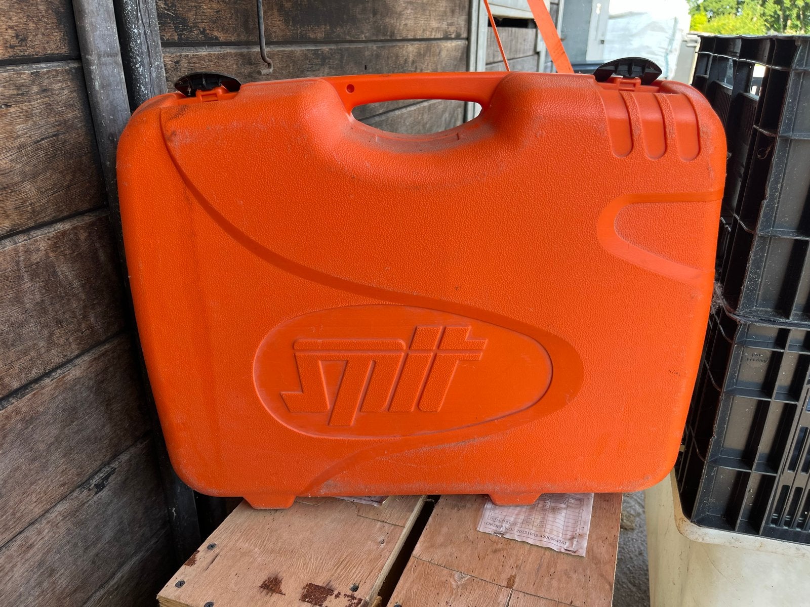 Spit Pulsa 700 p tacker in koffer, Ophalen of Verzenden, Gebruikt, Overige merken