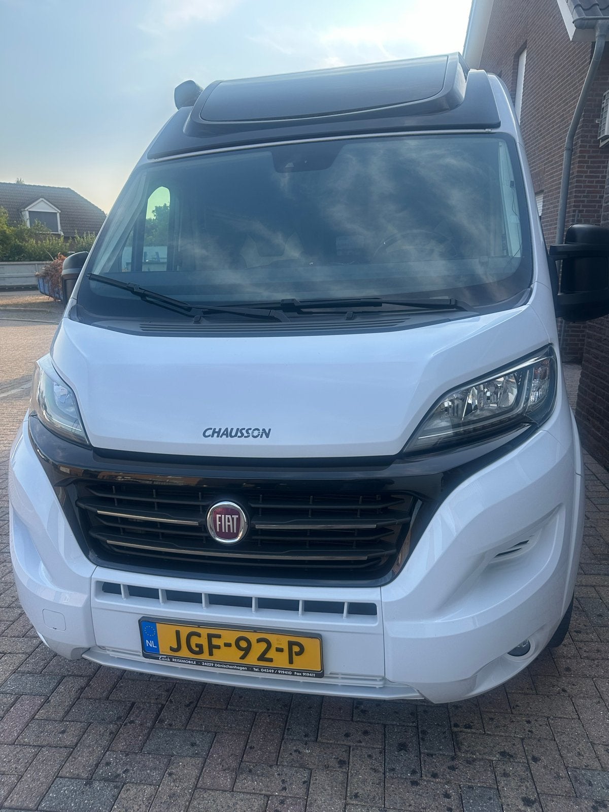 Chausson 595 Luxe 2019 Euro 6 - Volledig Uitgerust, Caravans en Kamperen, Campers, Ringverwarming, Fiat, Tot en met 3, Airconditioning