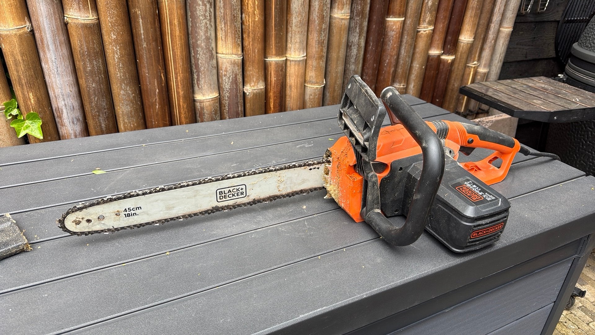 B&d 45 cm electrisch., Ophalen, Kettingzaag, Nieuw, 30 tot 70 mm