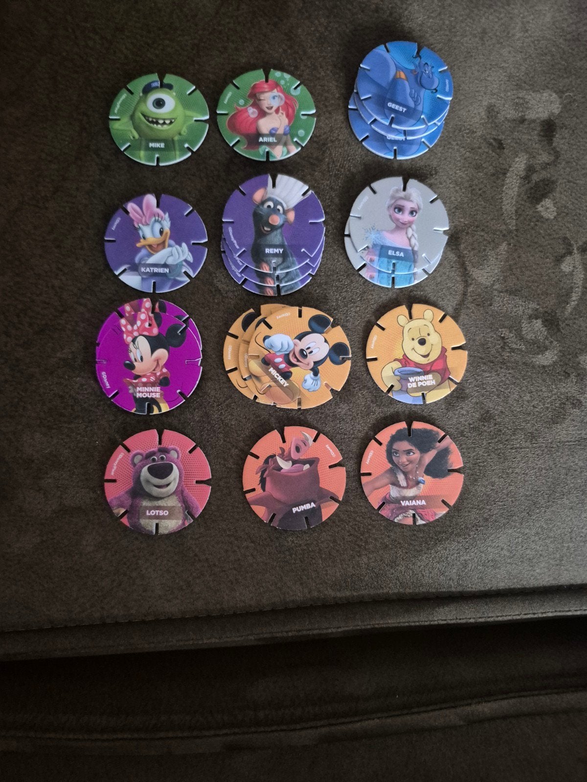 Disney Flippo's - Diverse Figuren Collectie, Ophalen of Verzenden, Overige figuren, Gebruikt, Overige typen