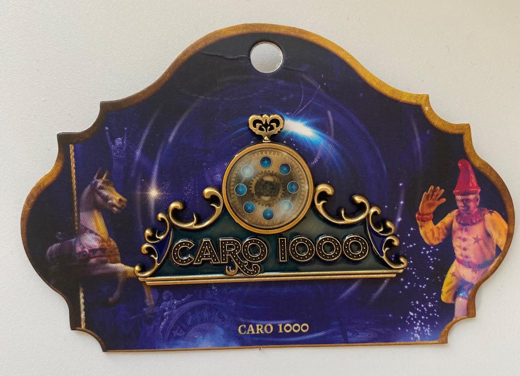 Efteling Pin, Caro 1000, Nieuw op Kaartje!!, Ophalen of Verzenden, Nieuw, Overige onderwerpen, Speldje of Pin