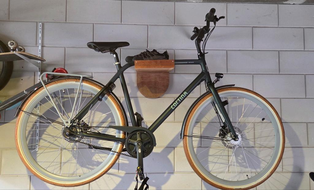 Cortina Mozzo Herenfiets, Fietsen en Brommers, Versnellingen, 56 cm of meer, Zo goed als nieuw, Schijfrem