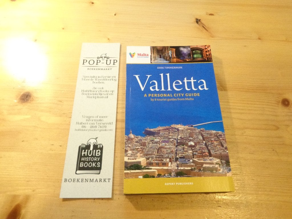 Dirk Timmerman - Valletta, Dirk Timmerman, Europa, Zo goed als nieuw, Reisgids of -boek