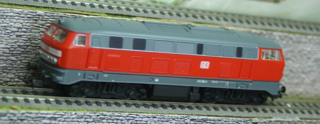 Diesel locomotief Br. 218, Zo goed als nieuw, Analoog, Gelijkstroom, Locomotief