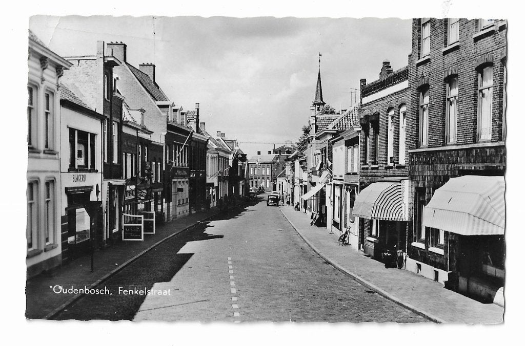 Oudenbosch, Fenkelstraat, Ophalen of Verzenden, 1960 tot 1980, Gelopen, Noord-Brabant