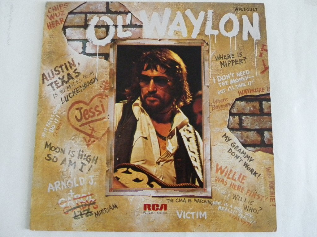 LP Waylon Jennings - Ol' Waylon, Ophalen of Verzenden, Gebruikt, 12 inch