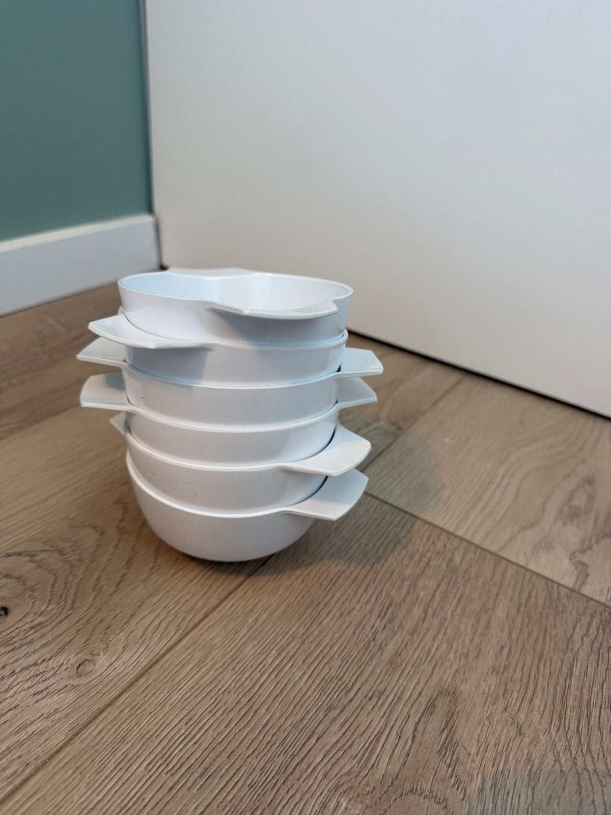 camping / boot servies schaaltjes / soepkommen, Huis en Inrichting, Keuken | Servies, Kunststof, Mepal, Ophalen of Verzenden, Zo goed als nieuw