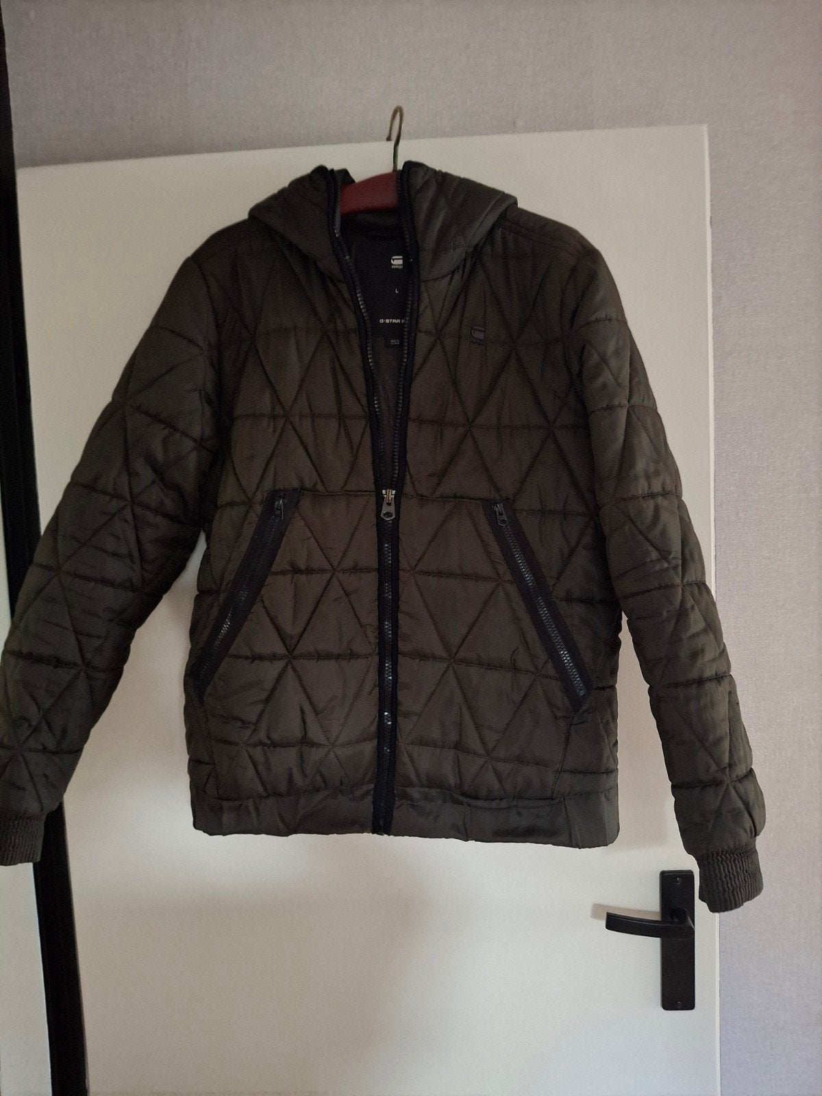 G-Star Raw gewatteerde jas - Maat l, Kleding | Heren, G-Star Raw, Maat 48/50 (M), Ophalen of Verzenden, Gedragen