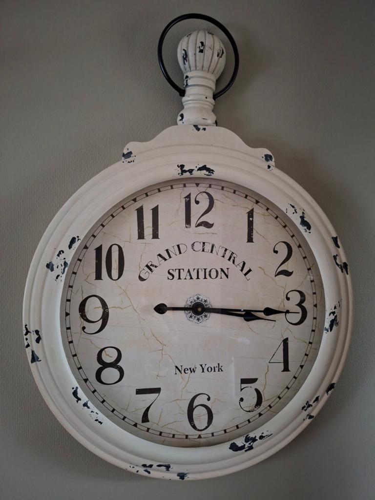 Wandklok  'Grand Central Station New York, Huis en Inrichting, Ophalen