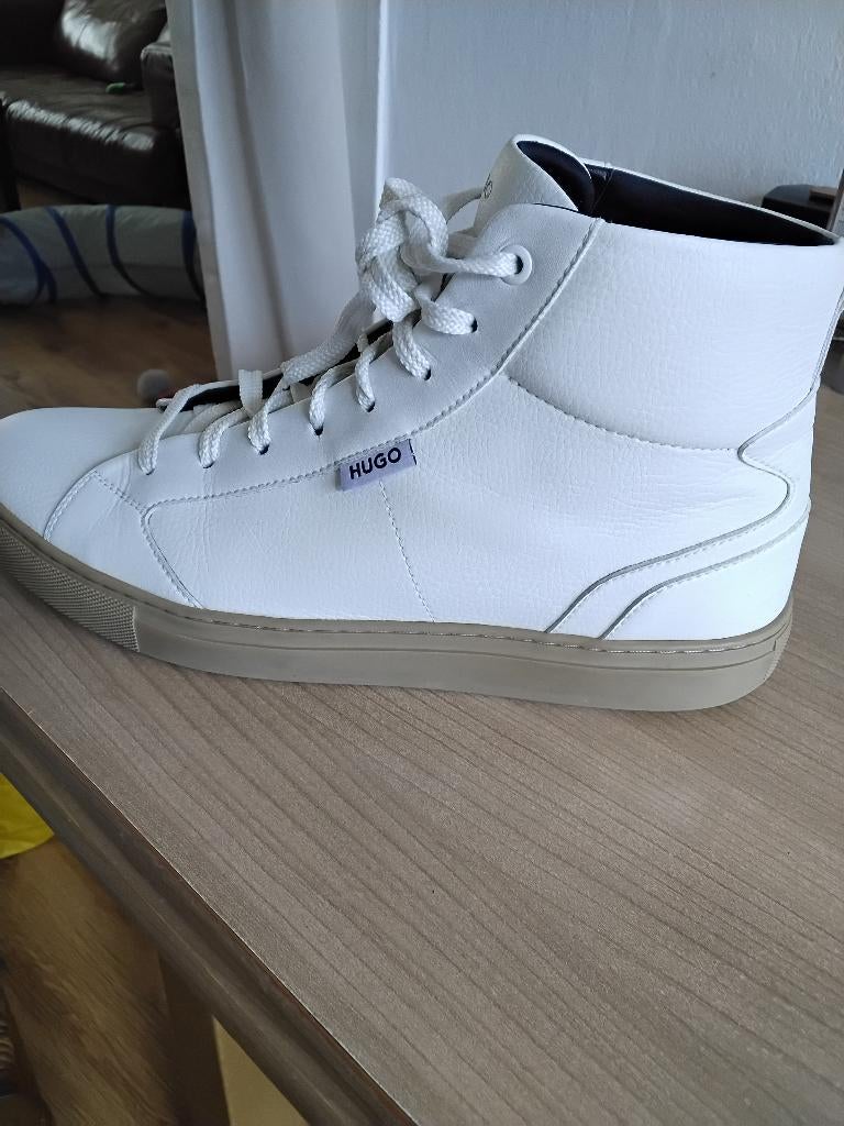 Heren kleding, Wit, Ophalen of Verzenden, Zo goed als nieuw, Hugo Boss
