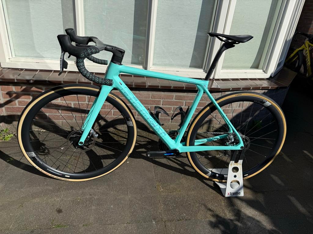Bianchi Specialissima racefiets Sram Red Etap Celeste S, Fietsen en Brommers, Fietsen | Racefietsen, 28 inch, Carbon, Heren, 49 tot 53 cm