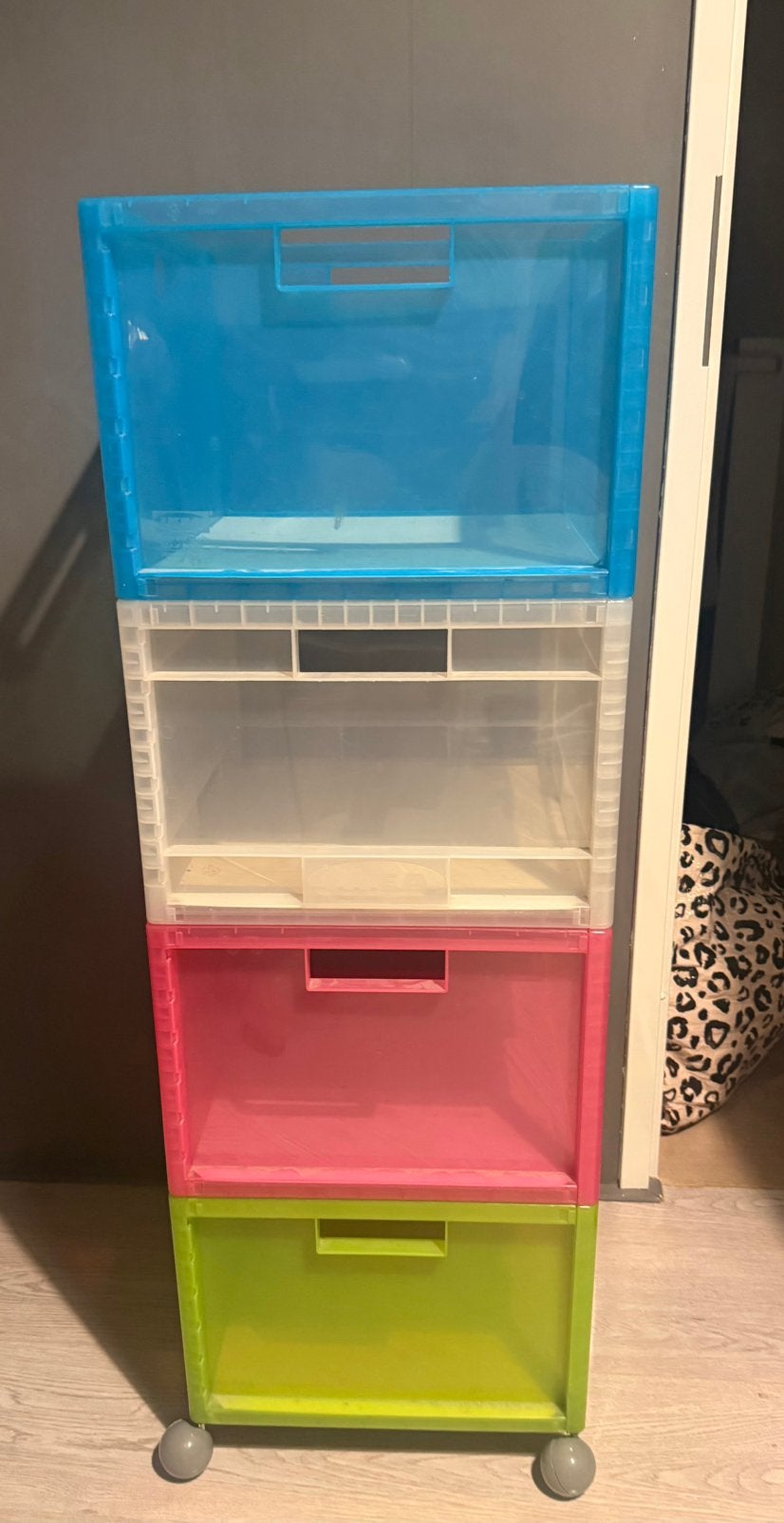4 Ikea Märd kratten, jaren 80/90, Doe-het-zelf en Verbouw, Kratten en Dozen, Minder dan 35 cm, Minder dan 50 cm, Ophalen of Verzenden