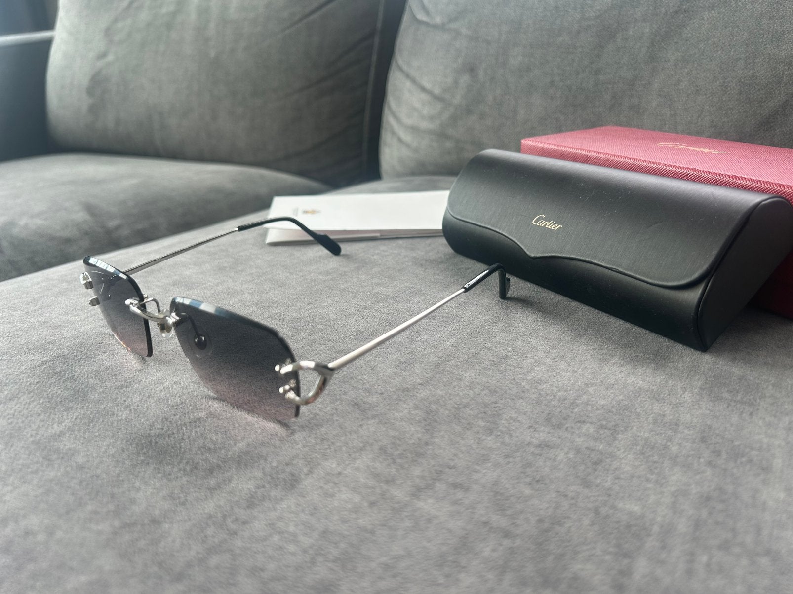 Cartier Bril - CT0344O Marlin, Overige kleuren, Zo goed als nieuw, Bril, Ophalen