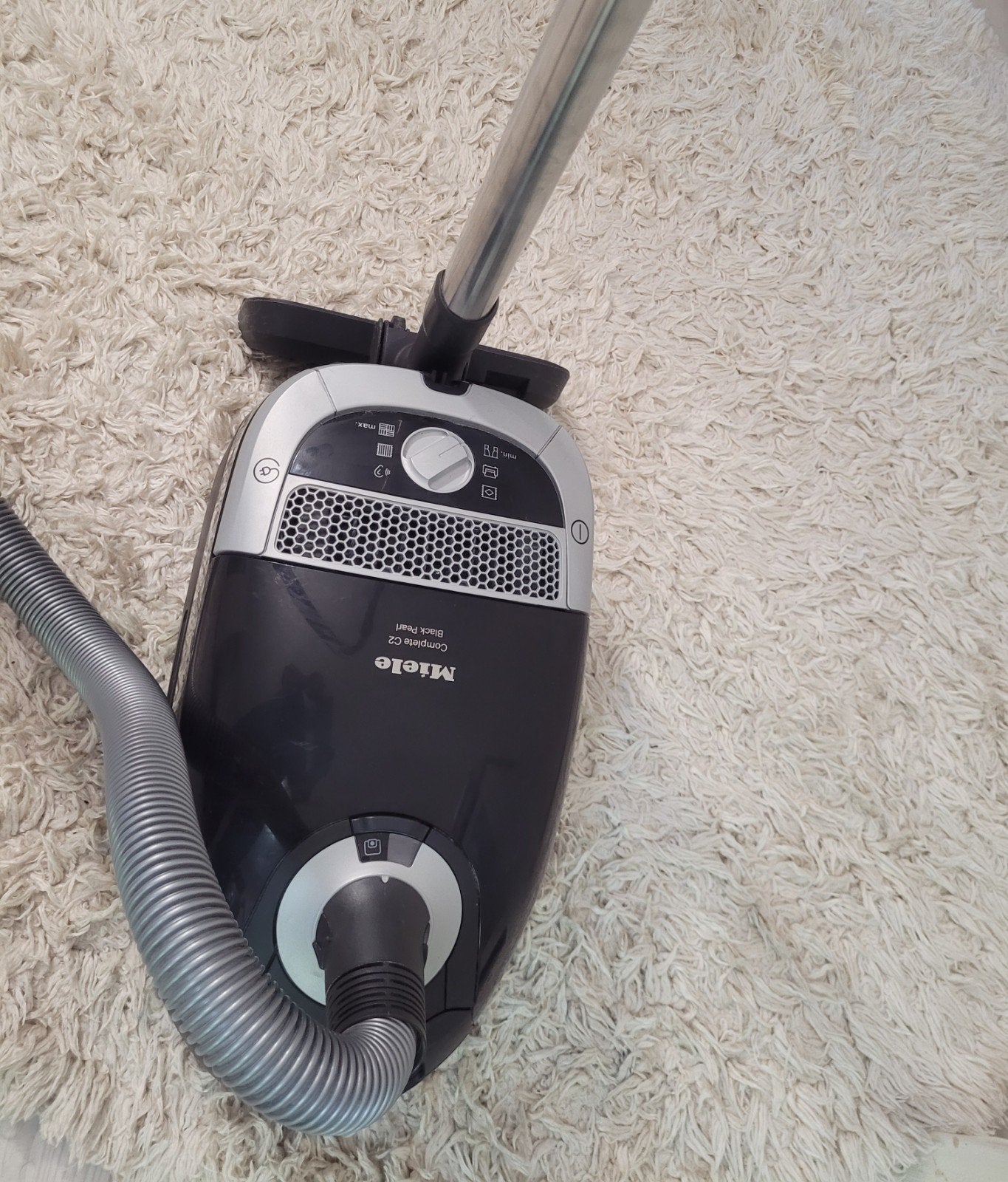 Miele Complete C2 Black Pearl sledestofzuiger, Gebruikt, Geschikt voor harde vloeren, Miele, Sledestofzuiger