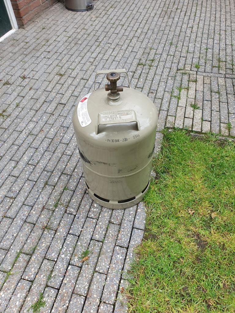 Propaan gasfles 11 kg, Ophalen, Gebruikt, Onbekend