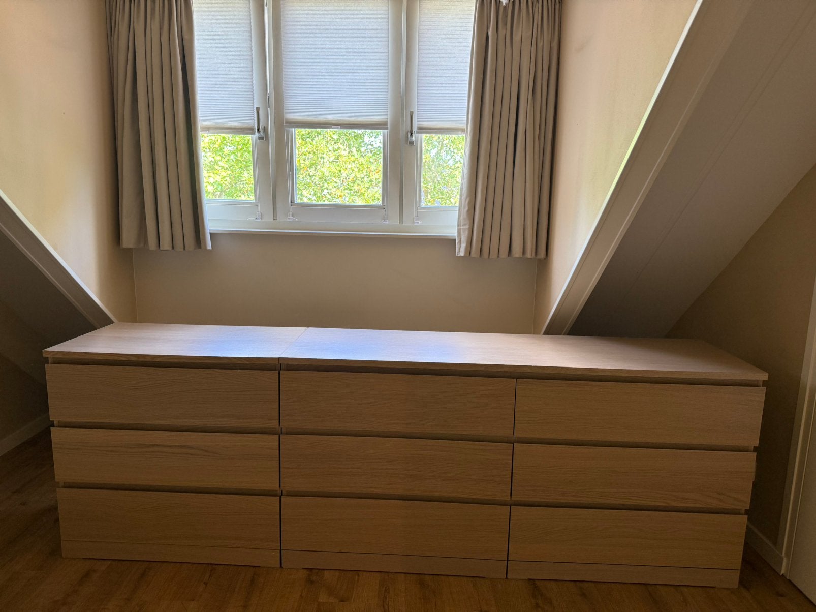 Malm kasten, Ophalen, 50 tot 100 cm, Zo goed als nieuw, 3 of 4 laden