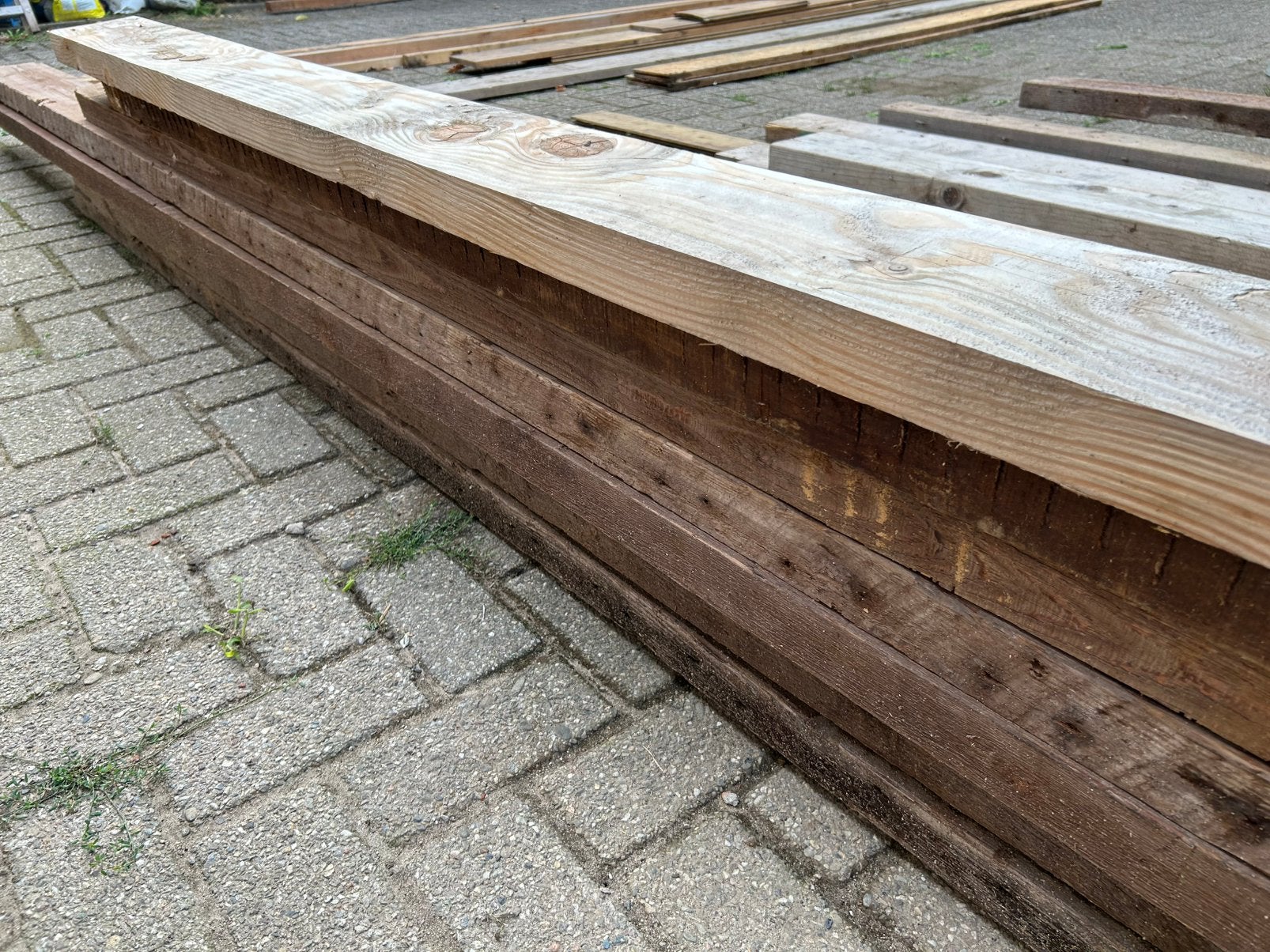 Heel veel hout, inclusief metselprofielen, Ophalen, Gebruikt, Overige houtsoorten, Plank