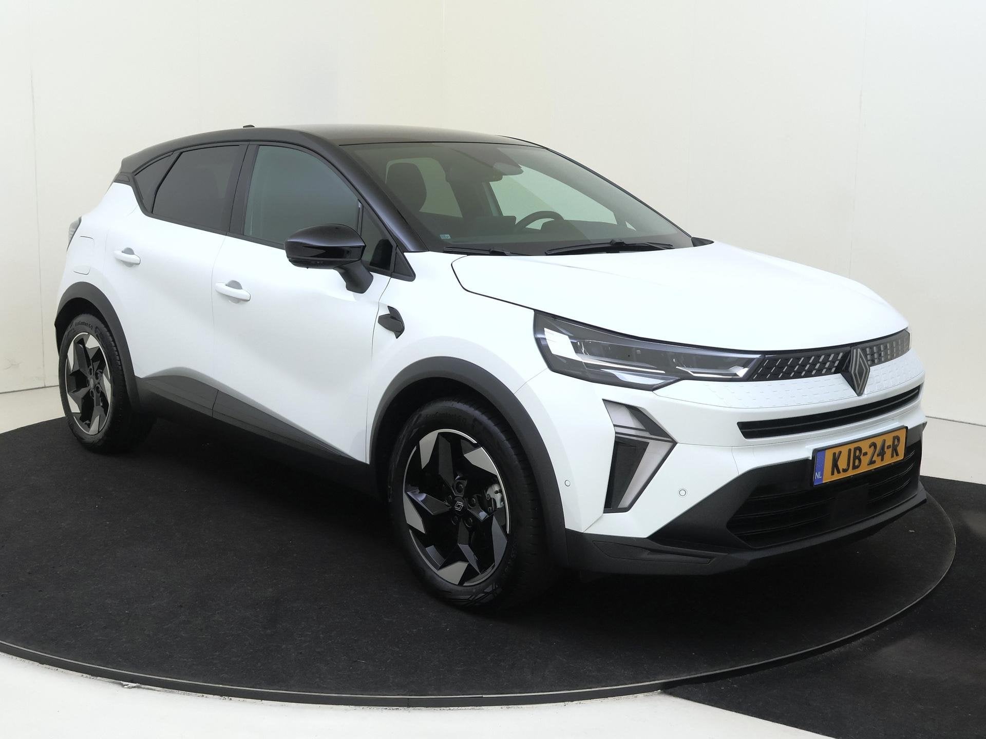 Renault Captur 1.8 E-Tech full hybrid 160 techno | Camera |, Auto's, Dealer onderhouden, 4 cilinders, Leder en Stof, Bedrijf