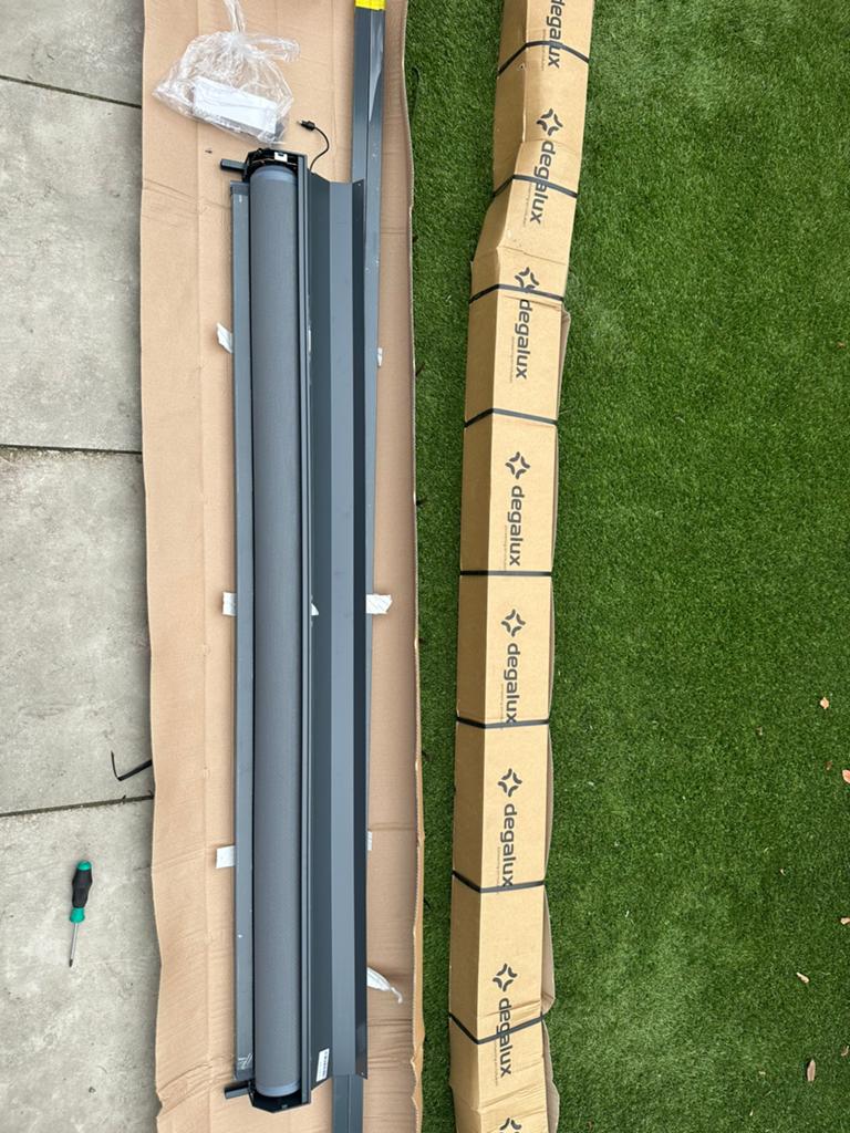 Degalux ritsscreen, Ophalen, Minder dan 250 cm, 150 tot 300 cm, Screen