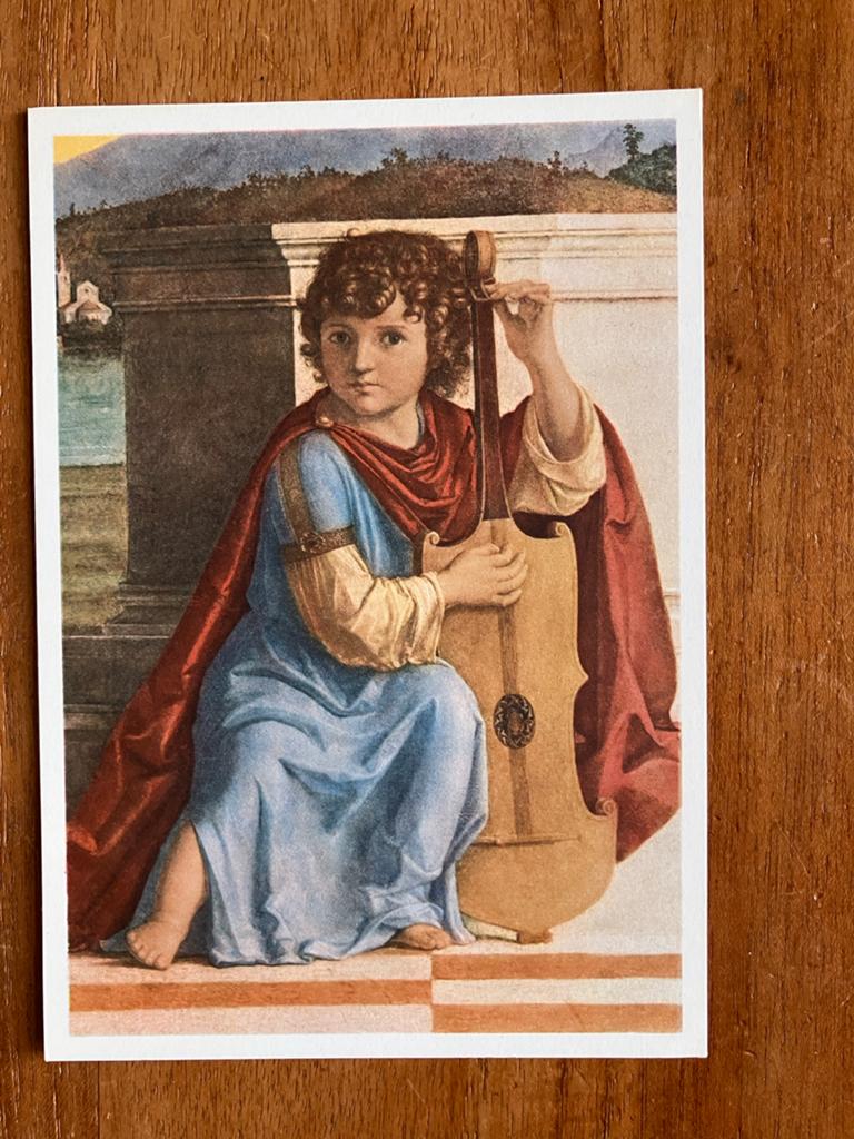 Angelo Musicante (Cima da Conegliano). Viola da gamba., Ophalen of Verzenden, 1980 tot heden, Ongelopen, Muziek