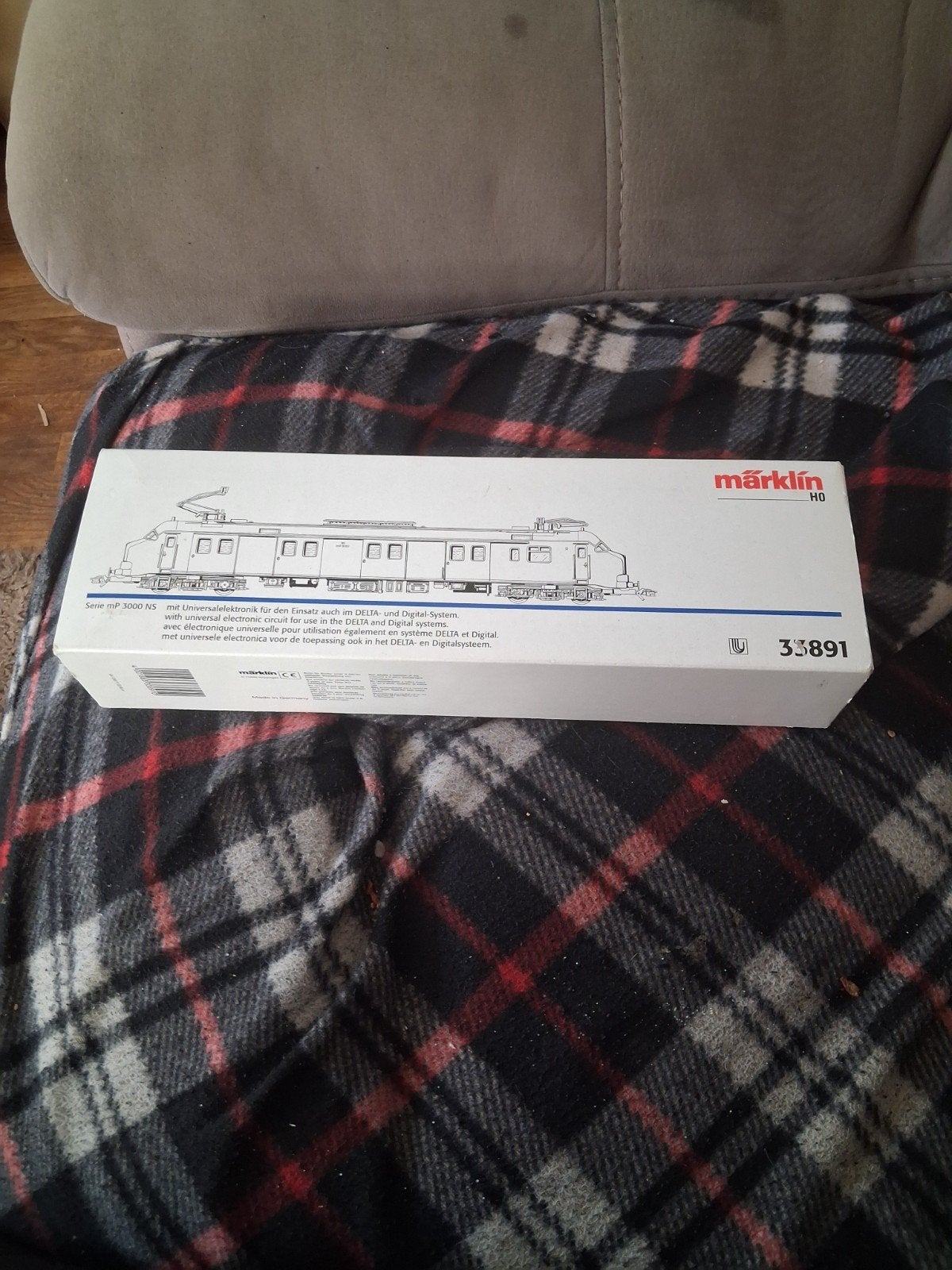 TE KOOP MARKLIN PTT LOC,  HIJ ZIT IN EEN ANDERE DOOS, Wisselstroom, Locomotief, Ophalen of Verzenden, Märklin