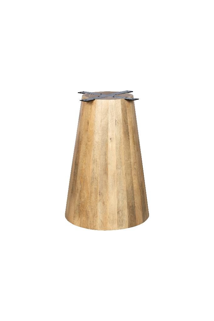 Ronde eettafel - 120cm - Naturel - Mangohout, Overige materialen, Rond, Nieuw, Ophalen of Verzenden