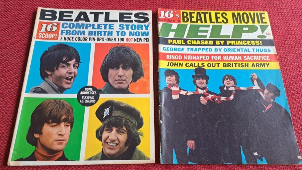 Beatles 2 "16's" magazines specials 1965, Verzamelen, Ophalen of Verzenden, 1960 tot 1980, Tijdschrift