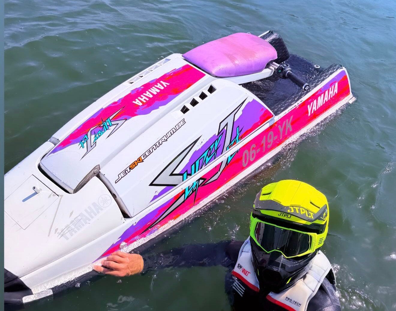 Yahama superjet 701cc, Ophalen, Zo goed als nieuw