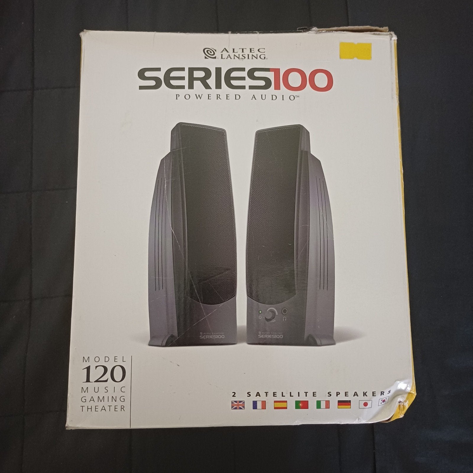 Altec Lansing Serie 100 speakers voor pc of laptop, Ophalen, Gebruikt, Audiokanaal 2.1, Altec Lansing
