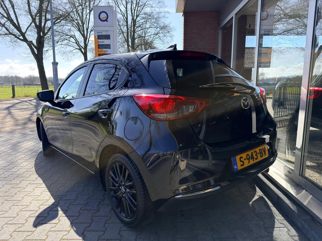 Mazda 2 1.5 Skyactiv-G Sportive Carplay AchteruitrijCamera, Stof, 4 cilinders, Zwart, Origineel Nederlands