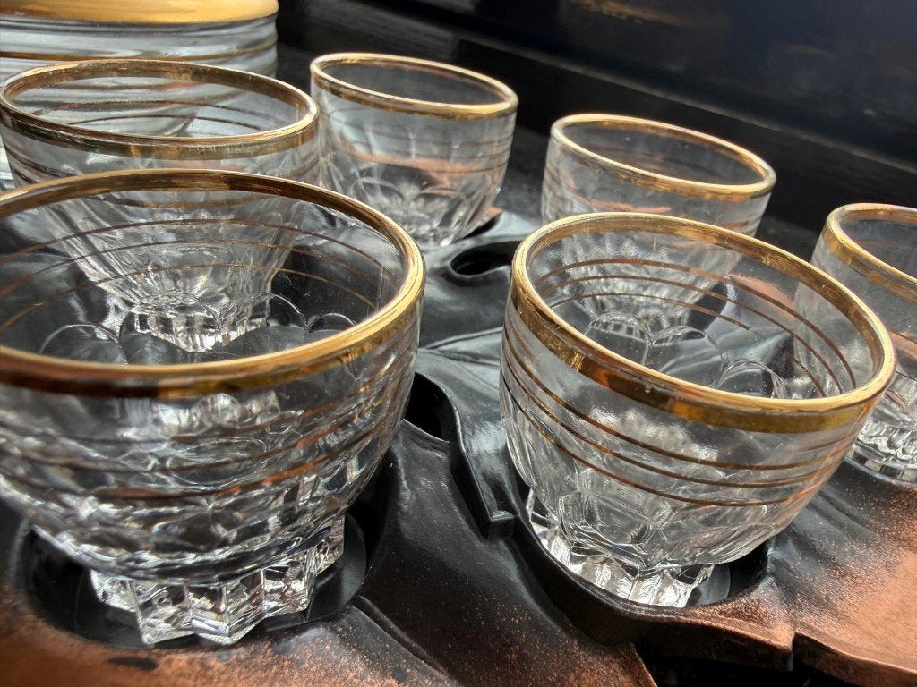 borrelglazen (3 setjes), Ophalen, Zo goed als nieuw, Borrel- of Shotglas