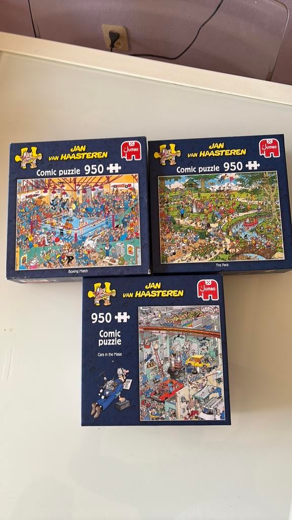 Jan van haasteren puzzels, Ophalen of Verzenden, 500 t/m 1500 stukjes, Zo goed als nieuw
