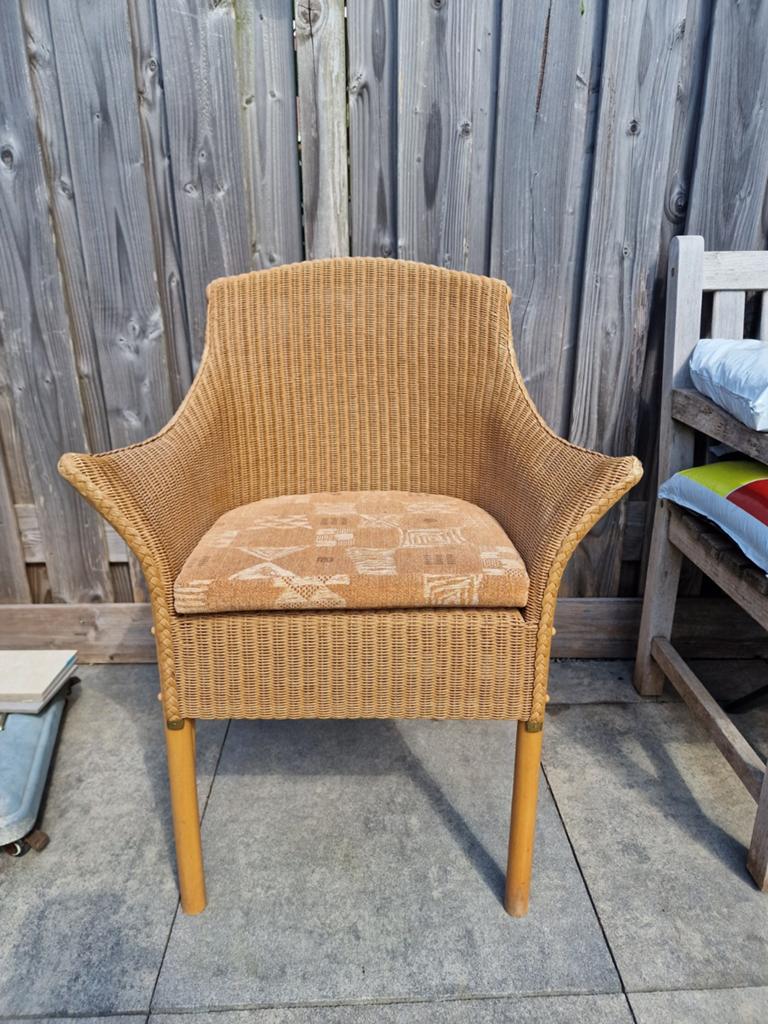 2 loom stoelen, Ophalen, Bruin, Twee