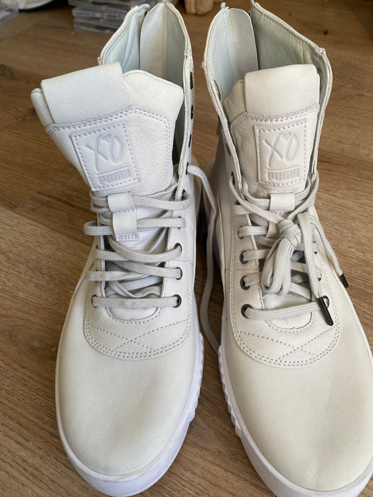 Puma x The Weeknd XO Parallel sneakers maat 41, Kleding | Heren, Schoenen, Ophalen of Verzenden, Nieuw, Wit, Sneakers of Gympen