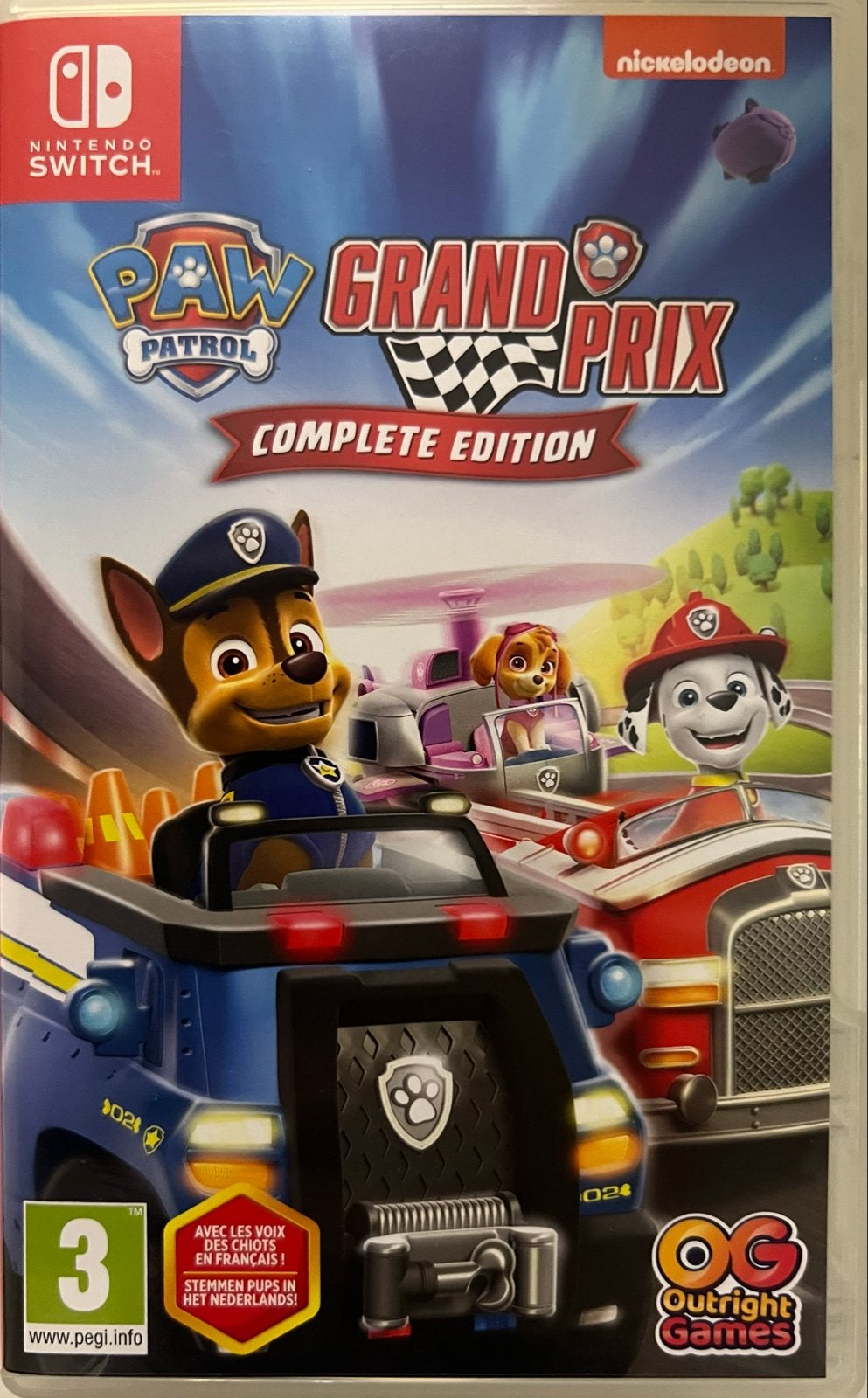 Paw Patrol Grand Prix Complete Edition Nintendo Switch, Racen en Vliegen, Eén computer, Ophalen of Verzenden, Zo goed als nieuw