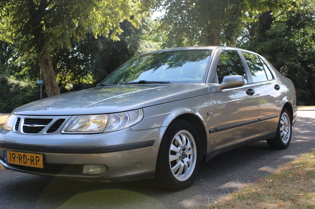 Saab 9-5 2.3 T AUTOMAAT, Auto's, Stof, 1800 kg, 4 cilinders, Bedrijf