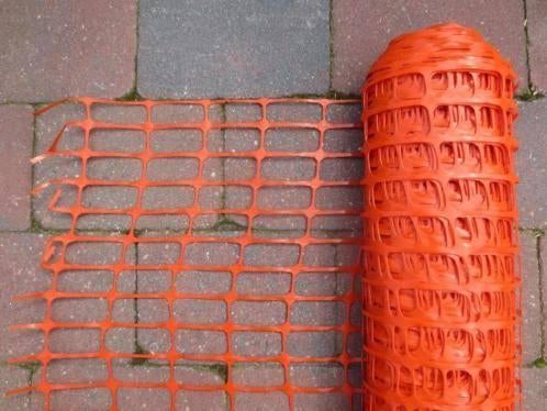 Oranje afzetgaas/skipistegaas 1 x 50 meter., Tuin en Terras, Gaas en Draad, Ophalen, Nieuw, 20 meter of meer, Gaas