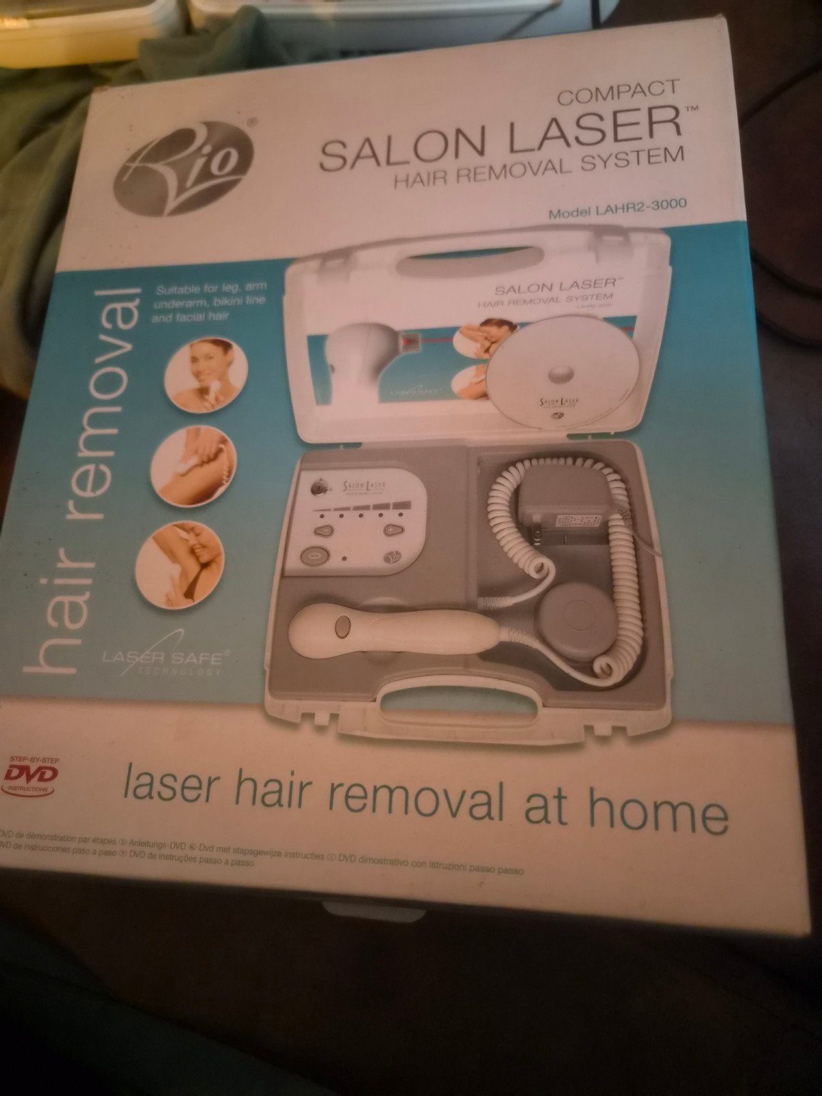Rio Compact Salon Laser Ontharingssysteem LAHR2-3000, Ophalen of Verzenden, Zo goed als nieuw, Scheren en Epileren
