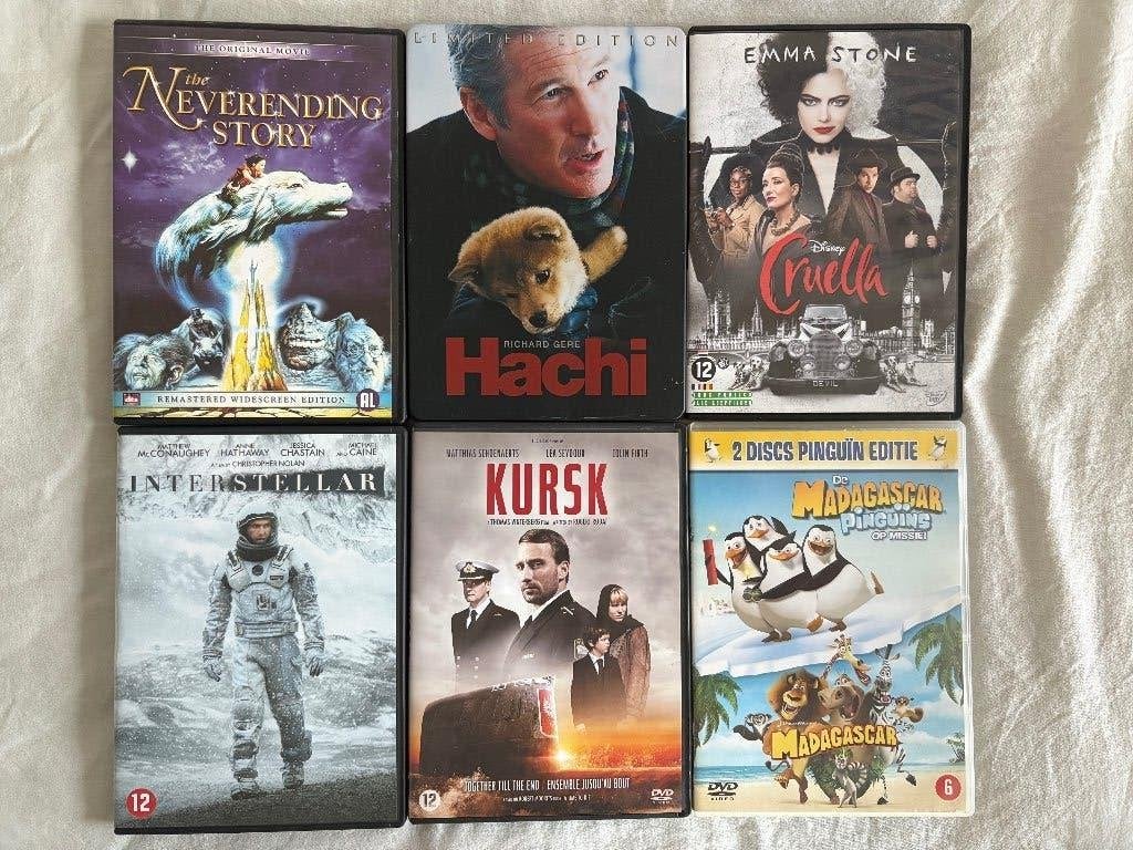 Verschillende films op DVD, Overige gebieden, Verzenden, Alle leeftijden, Zo goed als nieuw