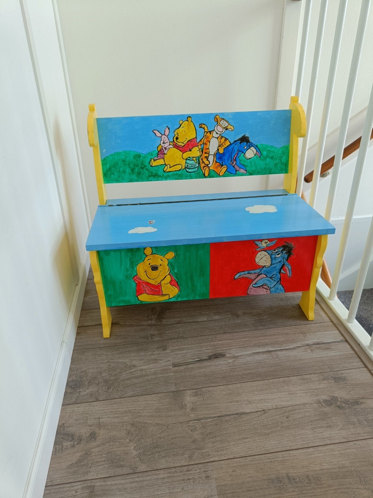 Leuk kinder bankje Winnie de pooh, Ophalen, Zo goed als nieuw, Overige typen