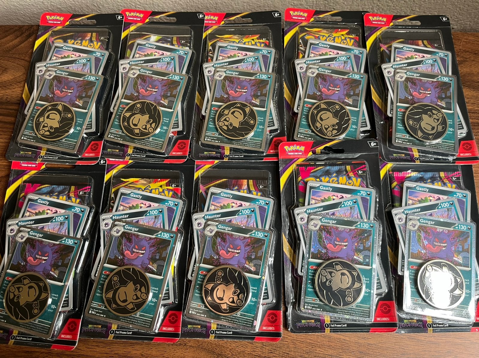 Pokemon Pitch Black Checklane Blister Gengar 050 10x, Hobby en Vrije tijd, Verzamelkaartspellen | Pokémon, Ophalen of Verzenden