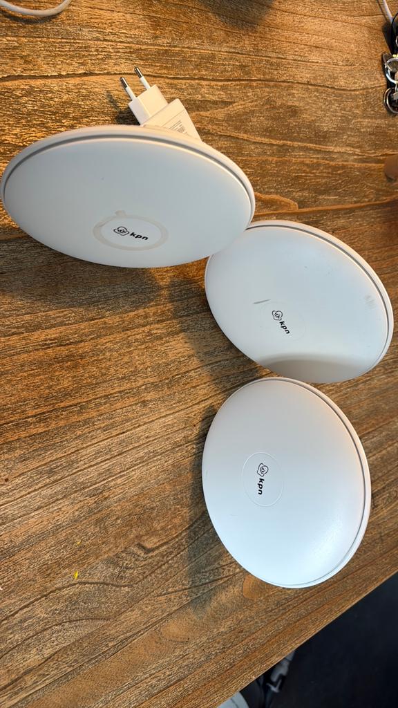 KPN superwifi punten 3 stuks, Computers en Software, WiFi-versterkers, Ophalen of Verzenden, Zo goed als nieuw