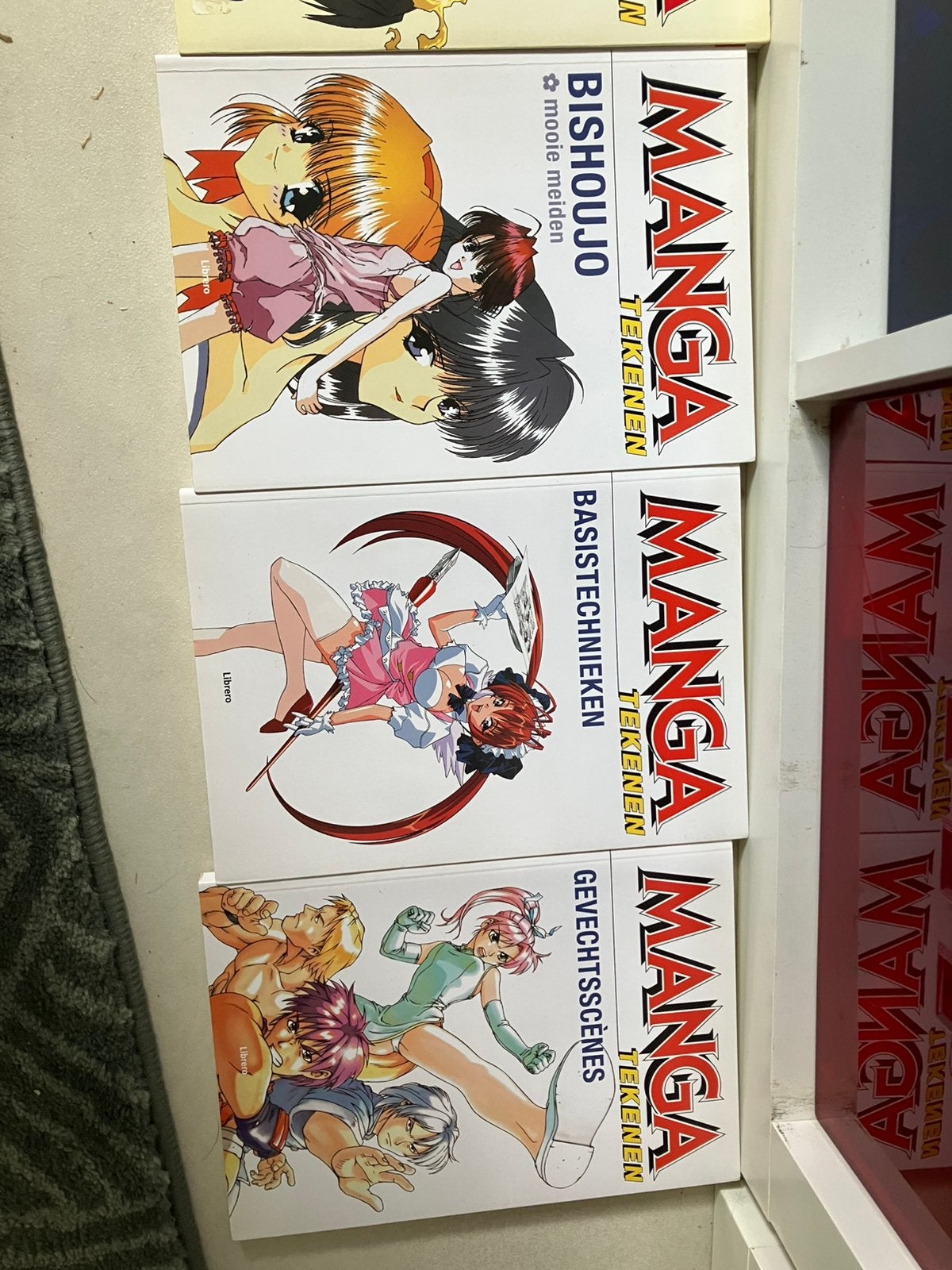 Manga tekenboeken: leer manga tekeningen maken, Ophalen, Zo goed als nieuw, Boek of Gids