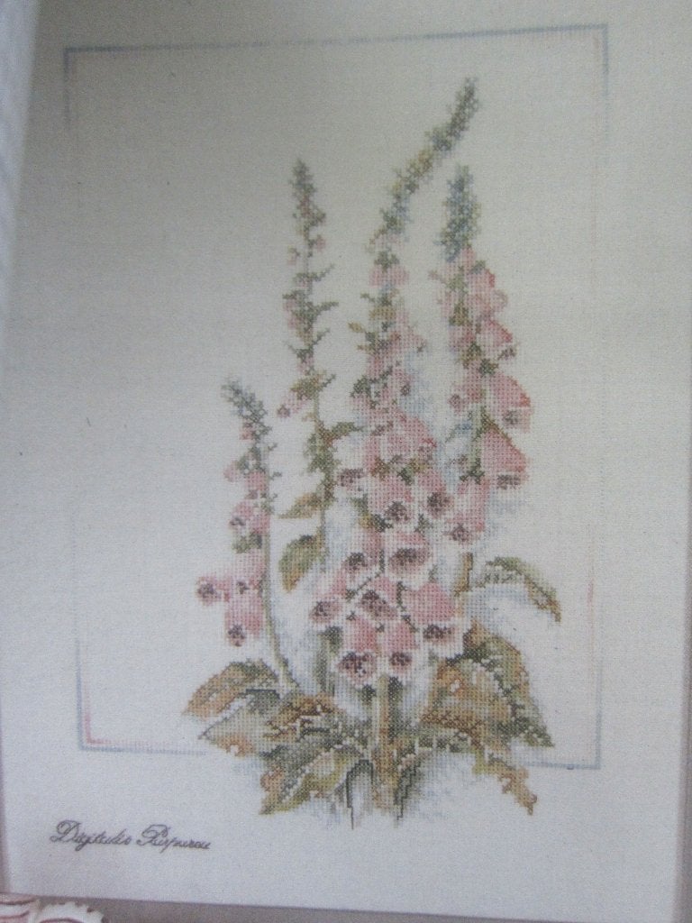 borduurpatroon Vingerhoedskruid Digitalis purpurea EN ANDERE, Hobby en Vrije tijd, Borduren en Borduurmachines, Ophalen of Verzenden
