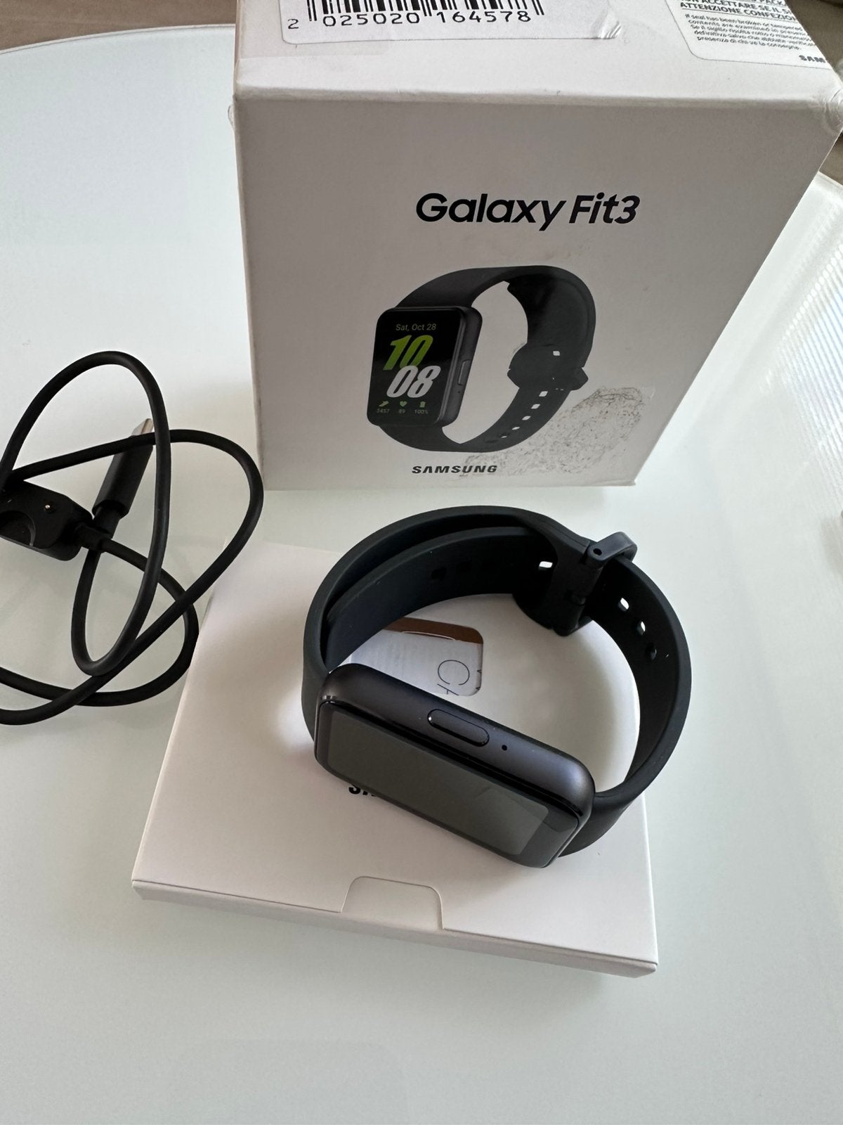 Samsung Galaxy Fit3 Zwart - Nieuw in doos, Afstand, ., Zwart, Nieuw