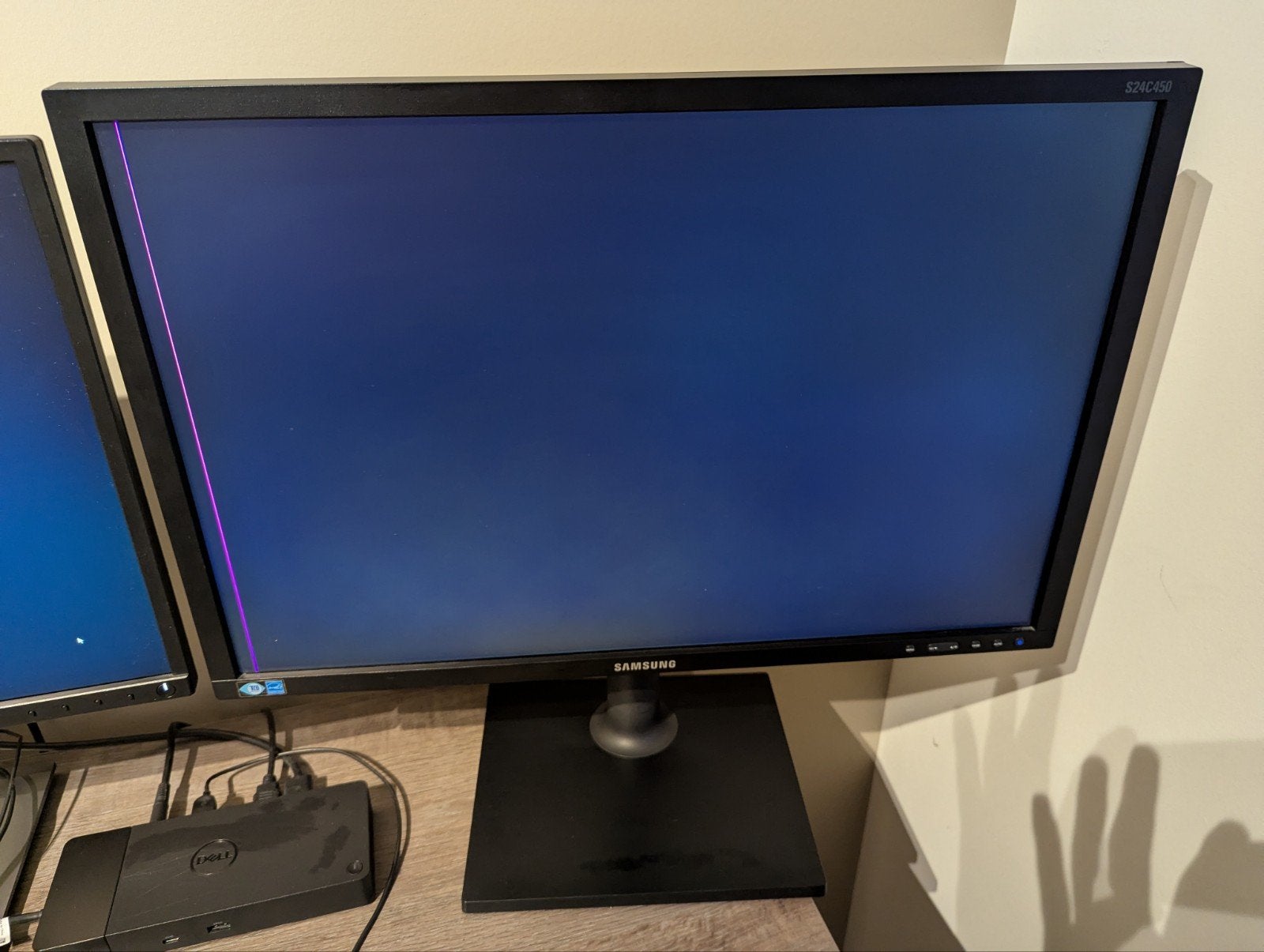 24" Samsung monitor, Computers en Software, Monitoren, Ophalen, Zo goed als nieuw, Full HD, 60 Hz of minder