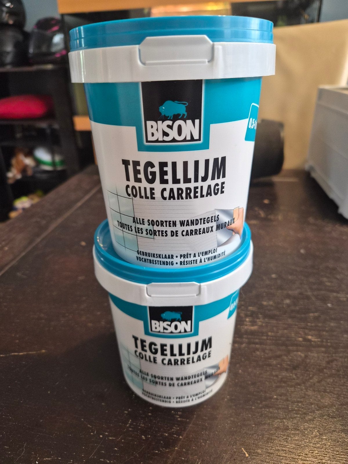 Nieuwe potten Bison tegellijm, Overige materialen, Wandtegels, Nieuw, Minder dan 20 cm