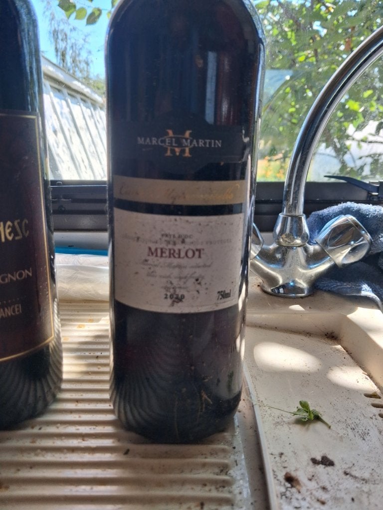 Marcel Martin Merlot 2020 rode wijn, Ophalen, Frankrijk, Nieuw, Rode wijn