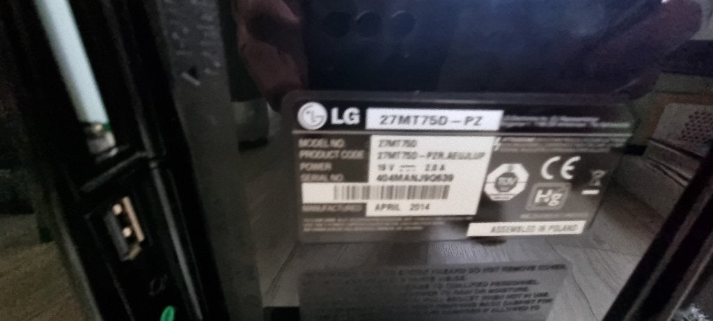 TV LG, Ophalen, Gebruikt, 50 Hz, LG
