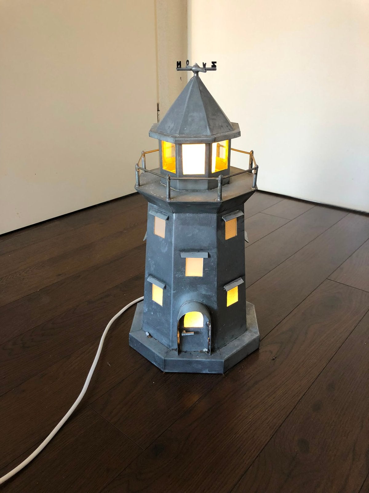 Vuurtoren lamp, Ophalen, Gebruikt